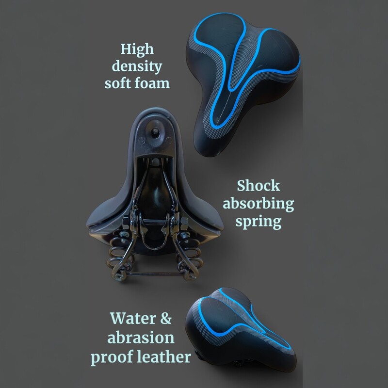 Big-Ben Bicycle Waterproof Seat for Ranger Bicycle/Mountain Bike Big-Ben Bicycle Waterproof Seat for Ranger Bicycle/Mountain Bike