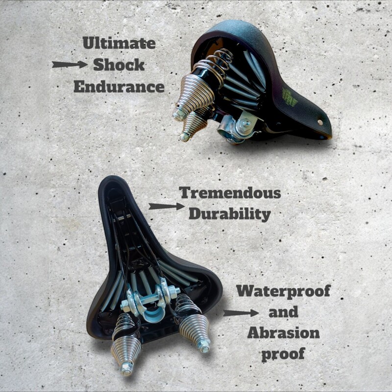 Big-Ben Oversize Bicycle Saddle for Mountain Bike, Road Bicycle Big-Ben Oversize Bicycle Saddle for Mountain Bike, Road Bicycle
